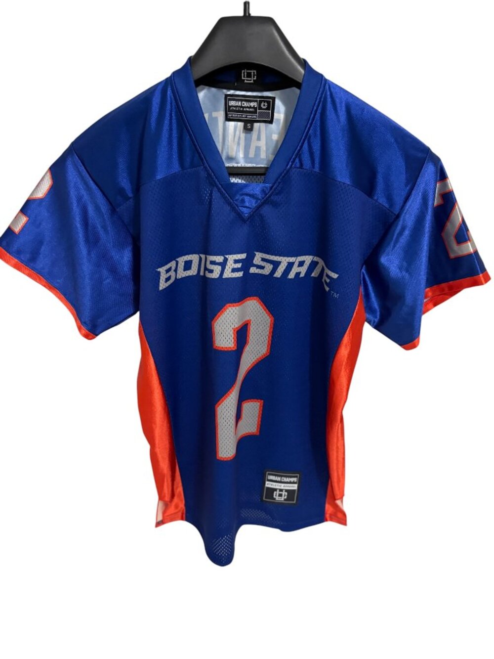 Boise State Broncos Football Jersey Mens Small #2 Ashton Jeanty Blue Orange